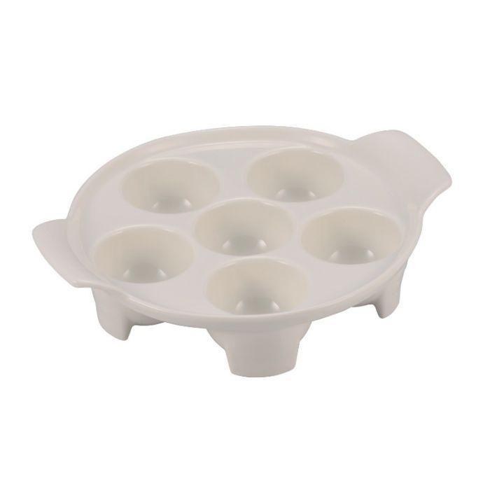 Le coq Plato Caracoles Cassiopea Porcelana Alúmina 15x18,5x4,5 cm (6 Unidades)