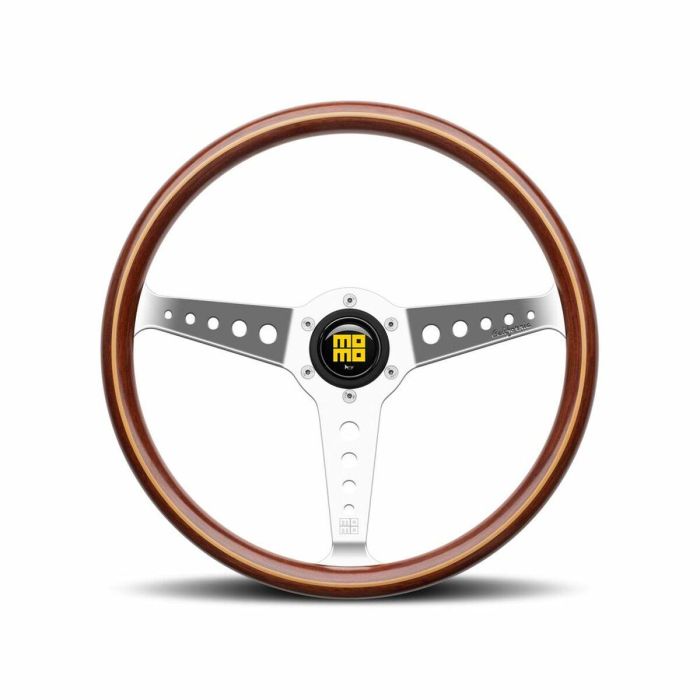 Momo MOMVCALIFWOOD36 Volante deportivo para coche, modelo California clásico con acabado de madera, 360 mm de diámetro 2 Momo MOMVCALIFWOOD36 Volante deportivo para coche, modelo California clásico con acabado de madera, 360 mm de diámetro 2
