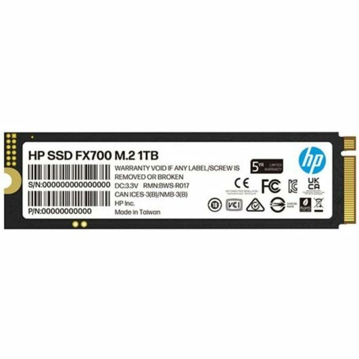 HP SSD M.2 FX700 PCIe Gen 4 NVMe 1 TB 0 HP SSD M.2 FX700 PCIe Gen 4 NVMe 1 TB 0