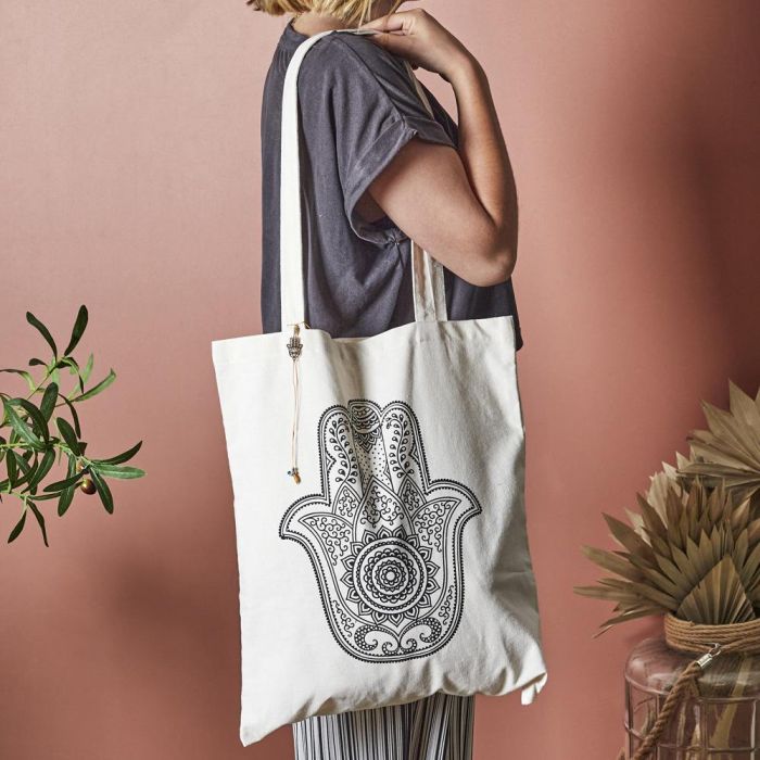 Bolsa Tote Bag "Mano Fátima" Entre Temps 1