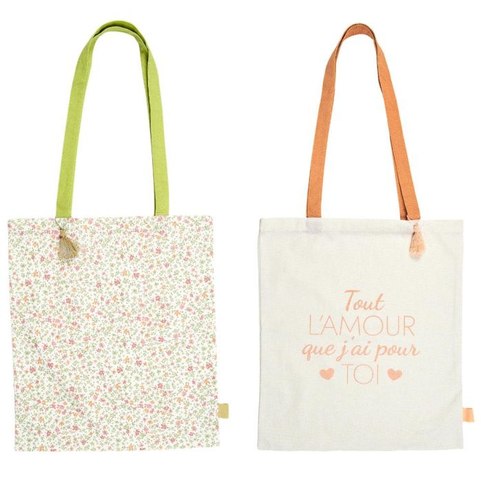 Bolsa Tote Bag "Pour Elle" Home Deco Factory 2