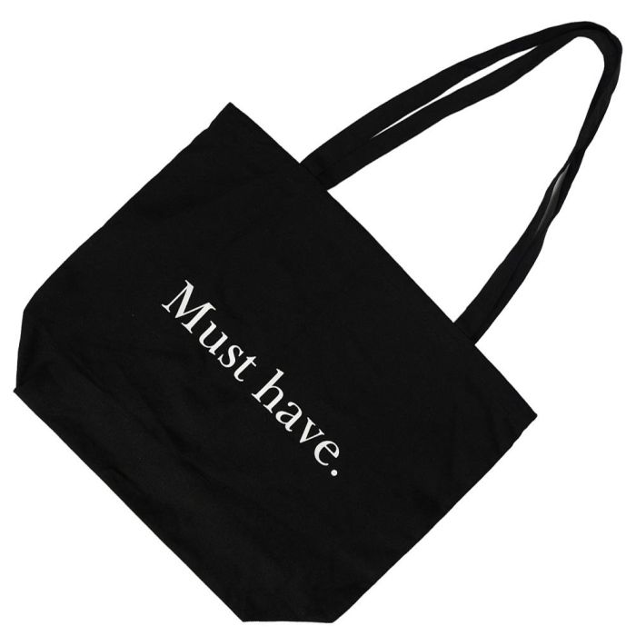 Bolsa Tote Bag 50X40 The Concept Factory cm TEXTOS  4