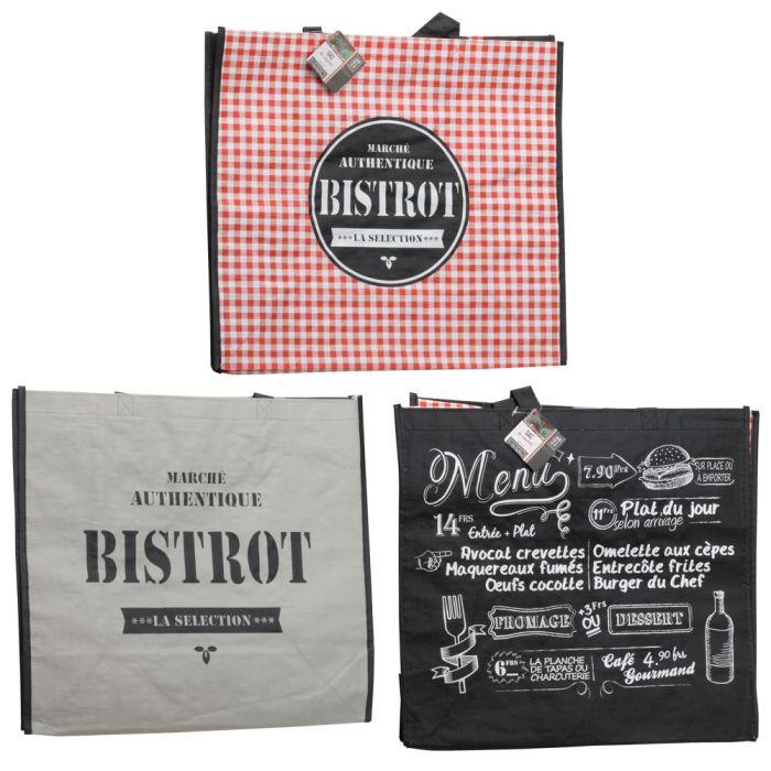 Bolsa de la compra 40x45x20 cm bistrot 2