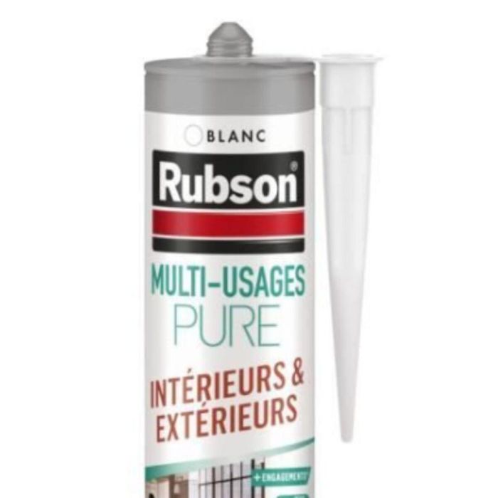 Masilla - RUBSON - PURE - Multiusos - Blanca - 280ml 1