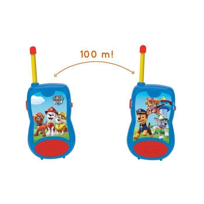 Walkie Talkies 120 M Patrulla Canina Tw12Pa Lexibook 1