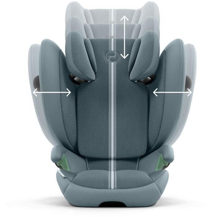 Silla de coche CYBEX Solution G2 i-Fix Plus Fabric - Azul Tormenta 3 Silla de coche CYBEX Solution G2 i-Fix Plus Fabric - Azul Tormenta 3