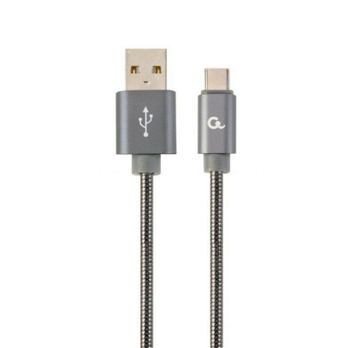 Cable USB-C a USB-C Cablexpert CC-USB2S-AMCM-2M-BG Cable USB-C a USB-C Cablexpert CC-USB2S-AMCM-2M-BG