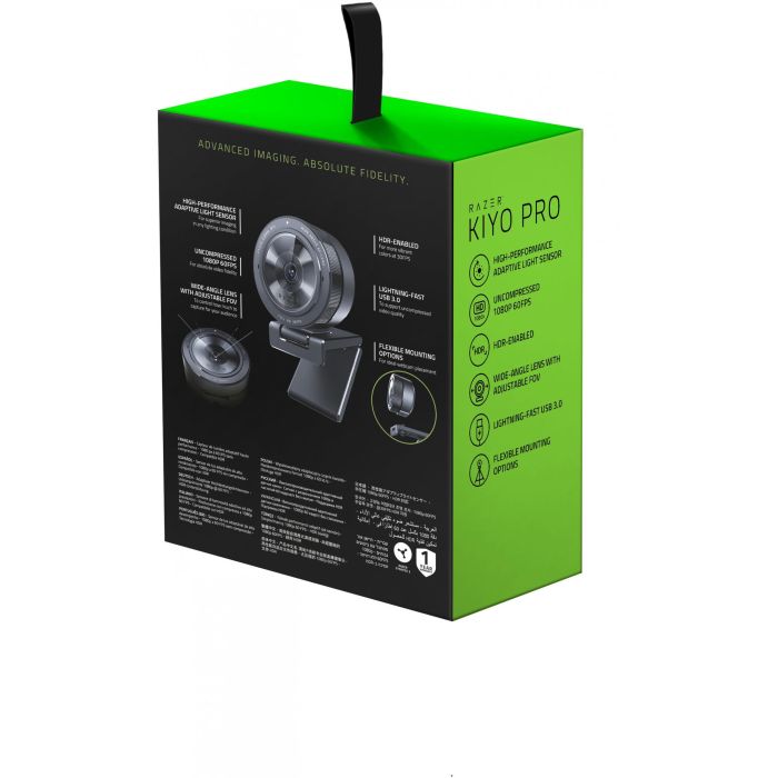 Razer Kiyo Pro Webcam 2.1 Mp 1920 X 1080 Pixels USB Black 9