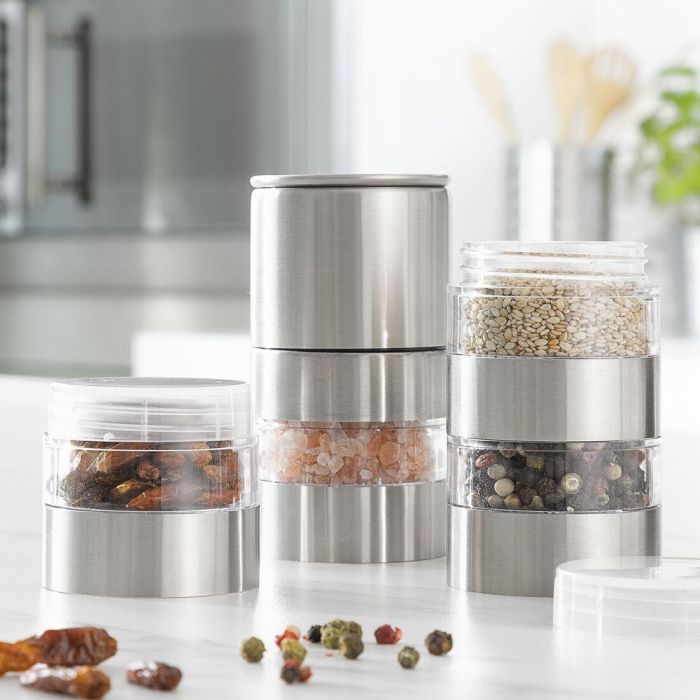 Molinillo de Especias 4 en 1 Millmix InnovaGoods 8 Molinillo de Especias 4 en 1 Millmix InnovaGoods 8