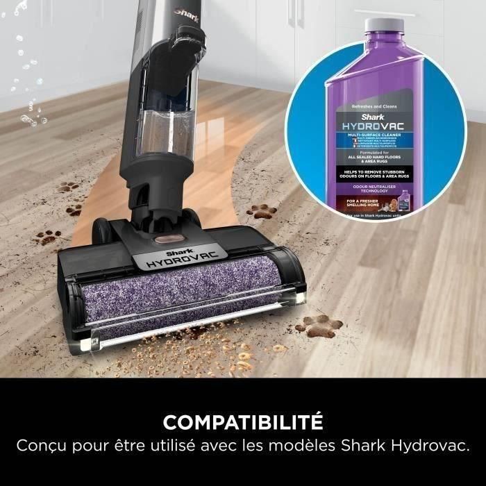 Recambio Limpiador - Shark HydroVac - Multisuperficie y Antiolor - 1 L - Compatible con Shark HydroVac WD210 WD110 2