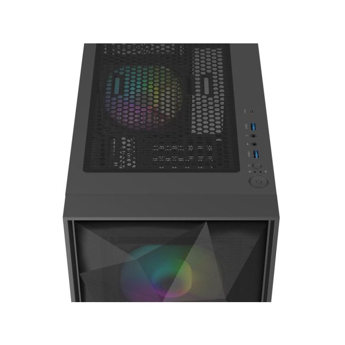 Genesis Diaxid 605 Caja Gaming Midi Tower, ATX/Micro-ATX/Mini-ITX, Cristal Templado, 4 Ventiladores ARGB, USB 3.0/3.1 Tipo-C 9