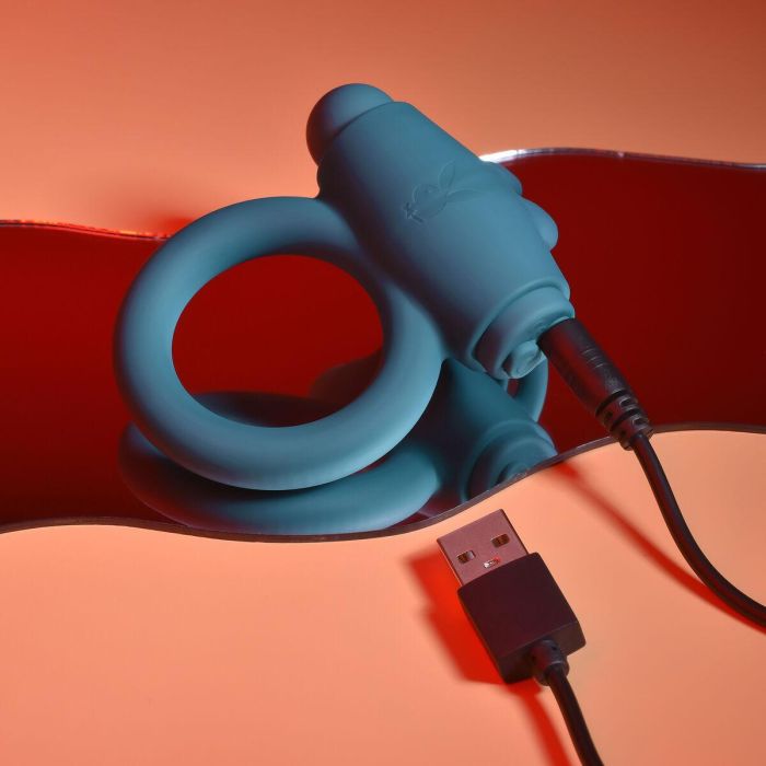 Anillo para el Pene Playboy Playboy Verde 16