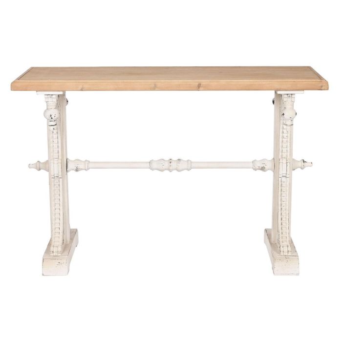 Recibidor Home ESPRIT Blanco 120 x 50 x 77 cm 1 Recibidor Home ESPRIT Blanco 120 x 50 x 77 cm 1