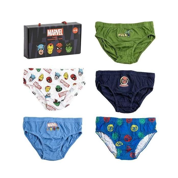 Pack calzoncillos single jersey 5 piezas marvel t02/03 5 Pack calzoncillos single jersey 5 piezas marvel t02/03 5