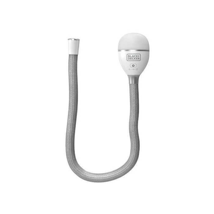 Lámpara serpiente 2 en 1 - BLACK&DECKER - BDCFSL01-XJ - 3,5 V - 150/50-500 lúmenes - Cuerpo flexible 2 Lámpara serpiente 2 en 1 - BLACK&DECKER - BDCFSL01-XJ - 3,5 V - 150/50-500 lúmenes - Cuerpo flexible 2