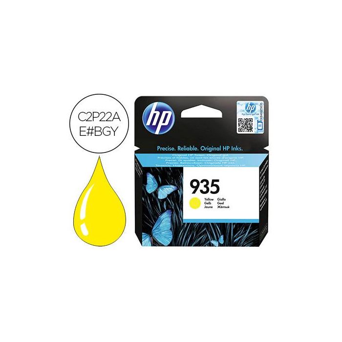 Ink-Jet Hp 935 Ojp 6230 - 6830 Amarillo - 400 Pag -