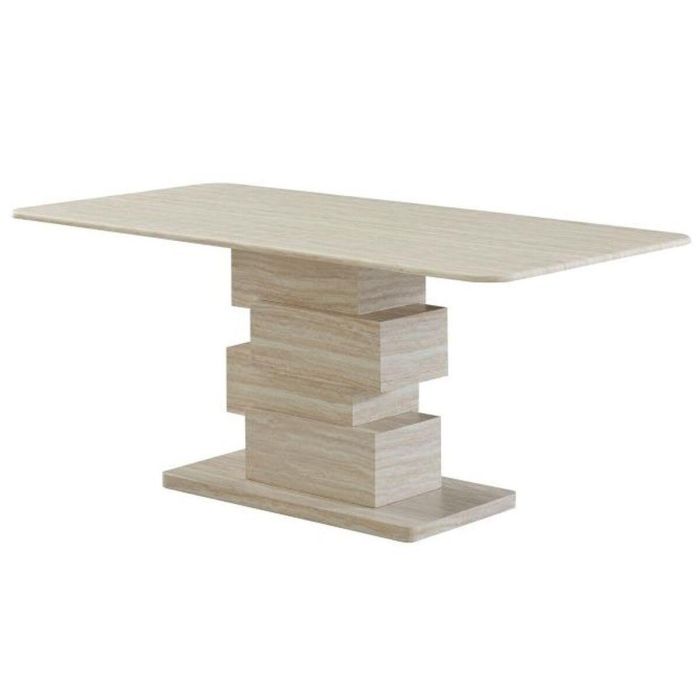 Mesa de Comedor Home ESPRIT Granito Madera MDF 180 x 90 x 75 cm 1