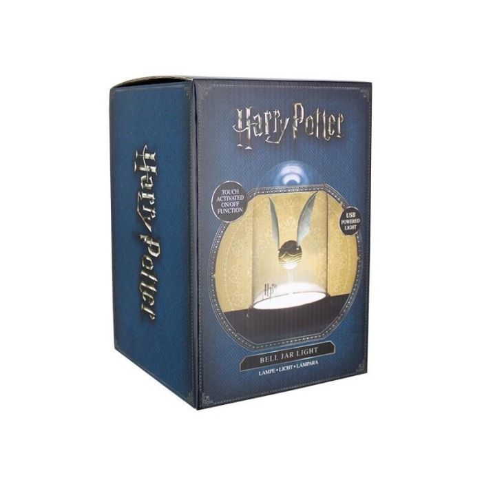 Lámpara Campana Harry Potter Snitch Dorado Paladone Redstring PP3906HPV5 2 Lámpara Campana Harry Potter Snitch Dorado Paladone Redstring PP3906HPV5 2