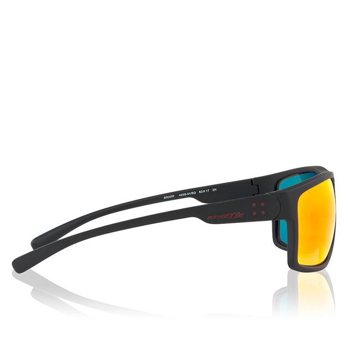 Arnette AN4239 01/6Q Gafas de Sol para Hombre, Montura Negra, Cristales Rojo Multilayer, 62 mm 3 Arnette AN4239 01/6Q Gafas de Sol para Hombre, Montura Negra, Cristales Rojo Multilayer, 62 mm 3