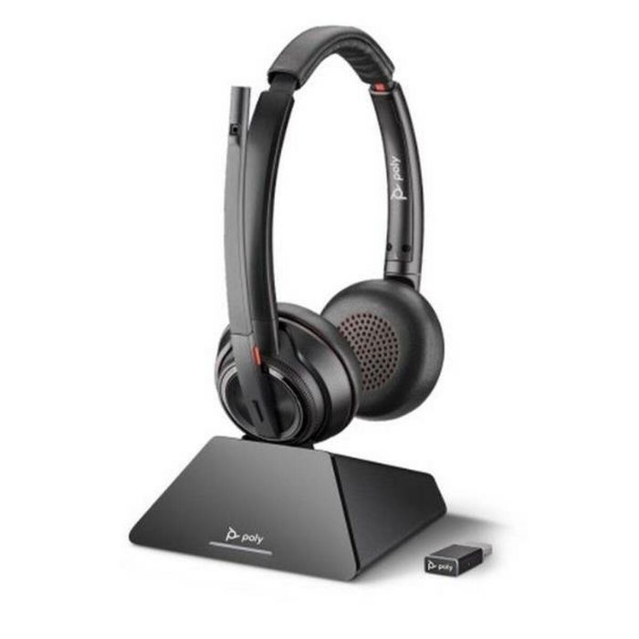 Auriculares con Micrófono Poly Savi 8220 Uc Negro 1