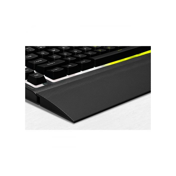 Corsair CH-9226765-ES Teclado Gaming K55 RGB PRO USB QWERTY Español Negro con Reposamuñecas y Retroiluminación LED RGB 5