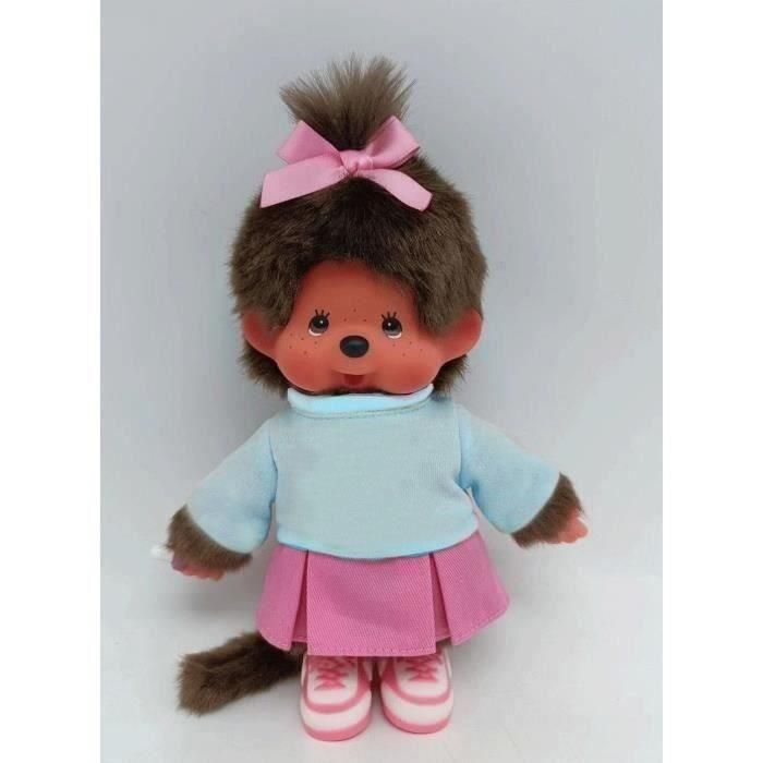 Peluche - BANDAI - Monchhichi - SE203949 - Falda de cesta - 20 cm 1