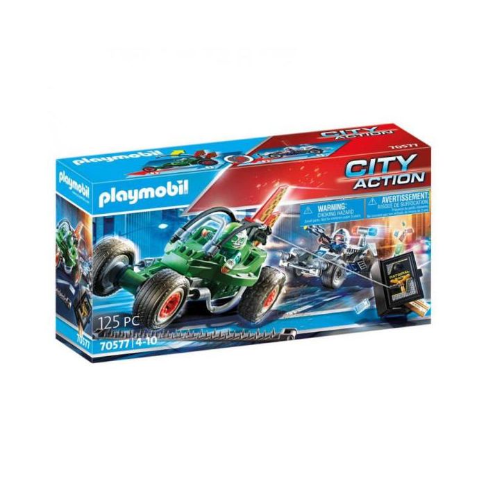 Playmobil Ciudad Kart Policial Persecucion Ladron 2 Playmobil Ciudad Kart Policial Persecucion Ladron 2