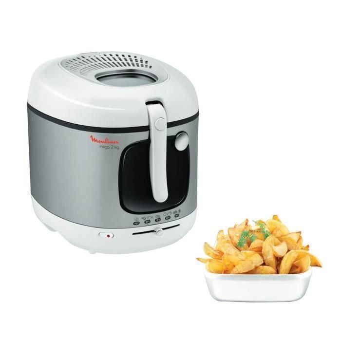 MOULINEX - Freidora clásica Mega XXL 2kg - AM480070 MOULINEX - Freidora clásica Mega XXL 2kg - AM480070