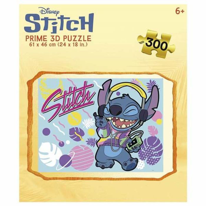 Puzzle 300 piezas stitch 3D lenticular puzzle 2 Puzzle 300 piezas stitch 3D lenticular puzzle 2