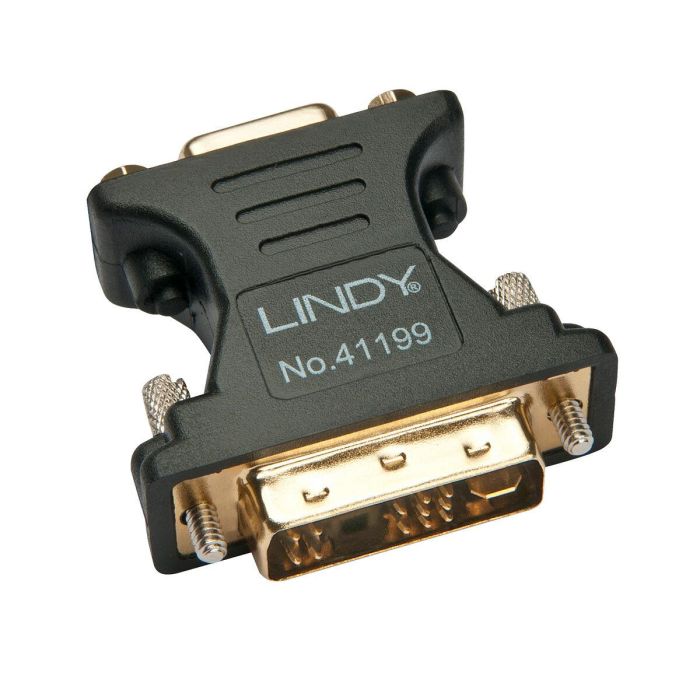 Adaptador DVI a VGA LINDY 41199 Negro