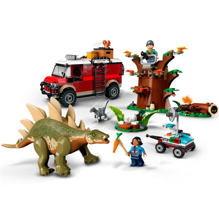 Descubrimiento Del Stegosaurus Jurassic World 76965 Lego 1