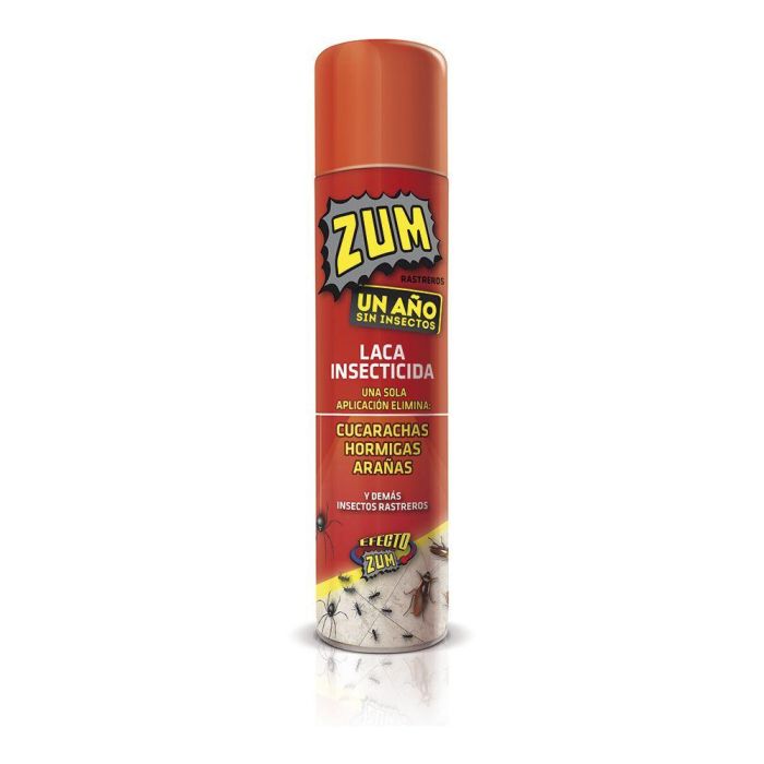 Zum Laca Insecticida Aerosol para Insectos Rastreros 650 ml Elimina Cucarachas Hormigas Arañas Zum Laca Insecticida Aerosol para Insectos Rastreros 650 ml Elimina Cucarachas Hormigas Arañas