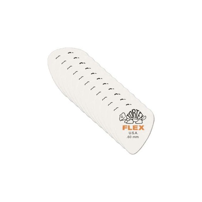 Pack De 12 Unidades Tortex Flex / Standard - 0,60Mm Pack De 12 Unidades Tortex Flex / Standard - 0,60Mm