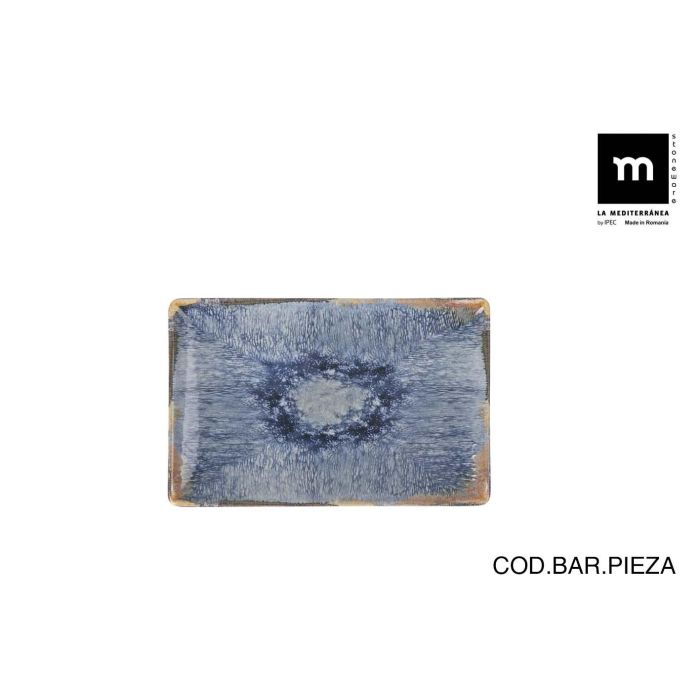 Bandeja Rectangular 20x13 cm Aelia - La Mediterranea (24 Unidades) Bandeja Rectangular 20x13 cm Aelia - La Mediterranea (24 Unidades)