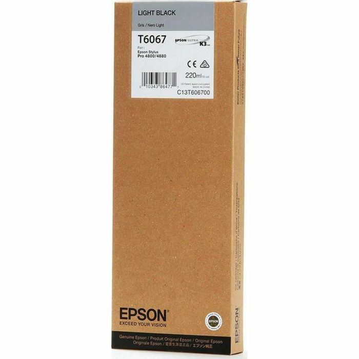 Cartucho de Tinta Original Epson C13T606700 Negro