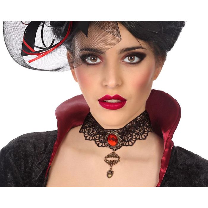 Collar Halloween Carnaval Bisutería Mujer Adulto