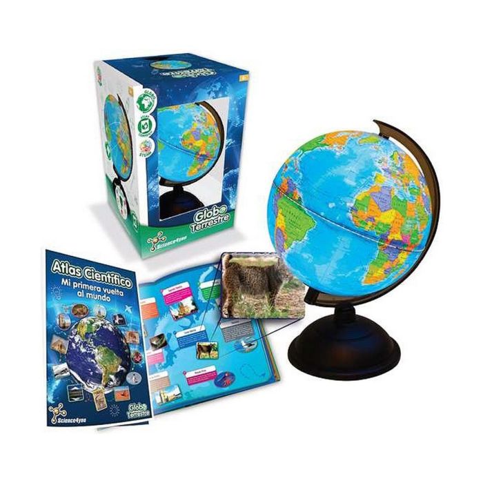 Esfera terrestre iluminada 30 cm , incluye atlas científico online. 21,2x32,5x21,2 cm 1 Esfera terrestre iluminada 30 cm , incluye atlas científico online. 21,2x32,5x21,2 cm 1
