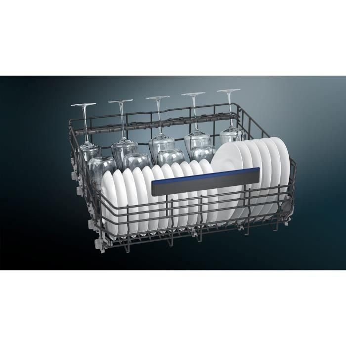 SIEMENS SN55ES11CE iQ500 lavavajillas integrable - 14 cubiertos - Inducción - L60cm - 42dB - Clase B - Metálico 4 SIEMENS SN55ES11CE iQ500 lavavajillas integrable - 14 cubiertos - Inducción - L60cm - 42dB - Clase B - Metálico 4
