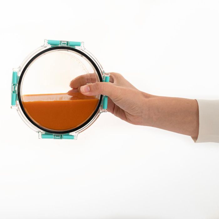 Quid Recipiente Hermético Vidrio Purity 64 cL 15.8x7 cm Transparente Apto Microondas Congelador 2 Quid Recipiente Hermético Vidrio Purity 64 cL 15.8x7 cm Transparente Apto Microondas Congelador 2