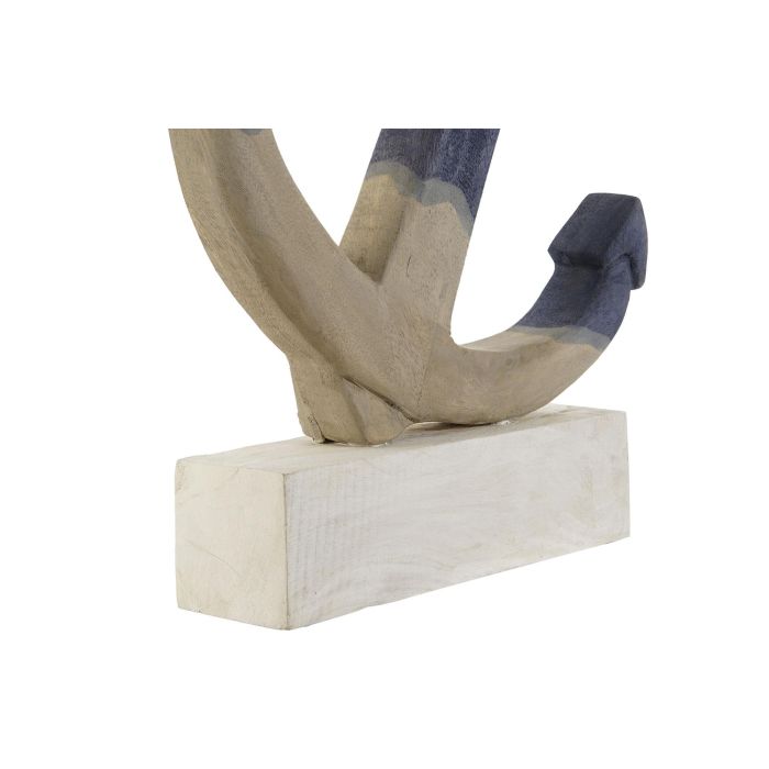 Figura Decorativa Home ESPRIT Azul Blanco Gris Ancla Mediterráneo 37,5 x 7,5 x 52 cm 1 Figura Decorativa Home ESPRIT Azul Blanco Gris Ancla Mediterráneo 37,5 x 7,5 x 52 cm 1