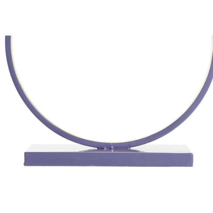 DKD Home Decor Lámpara Sobremesa Moderna Lila Hierro E27 20 x 71 x 41 cm 3