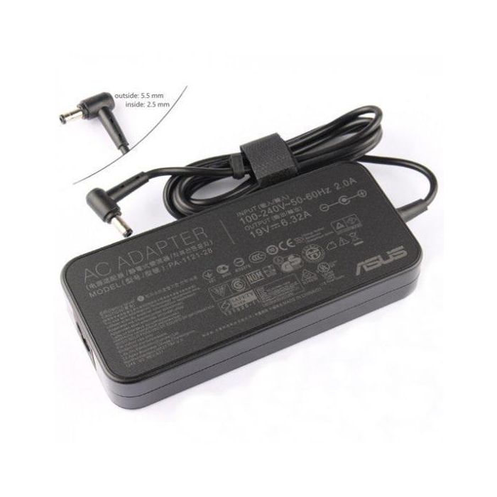 Asus Adaptador de Corriente 120W 19V 3PIN 5.5PHI para Portátil