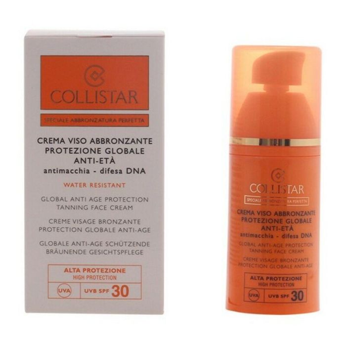 Collistar Crema Rostro Bronceadora Protección Global Antiedad Spf30