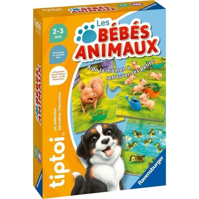 Ravensburger Tiptoi Animales Bebé Juego Educativo 00187 A partir de 2 Años