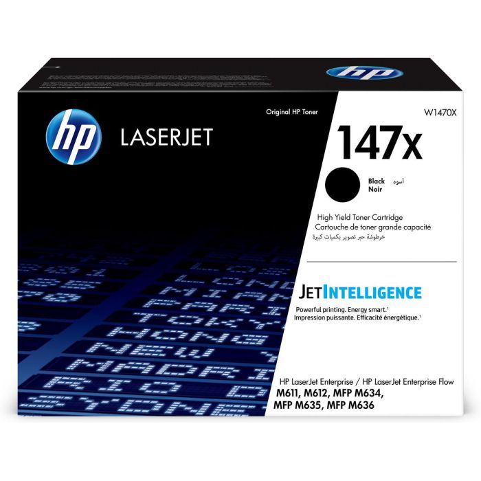 HP Toner Negro Laser para M611, M612, M635, M636 - 147X 0 HP Toner Negro Laser para M611, M612, M635, M636 - 147X 0
