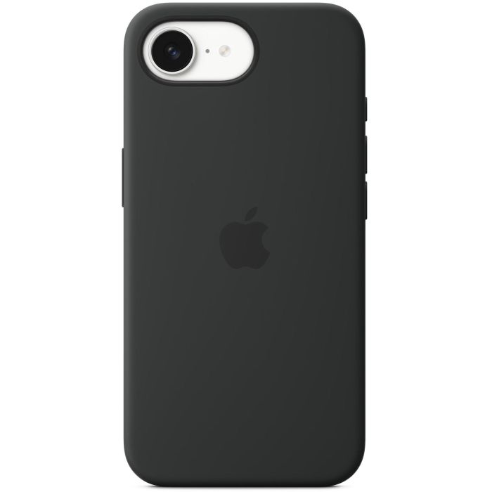 Apple MD3N4ZMA Funda de silicona para iPhone 16 E Negra