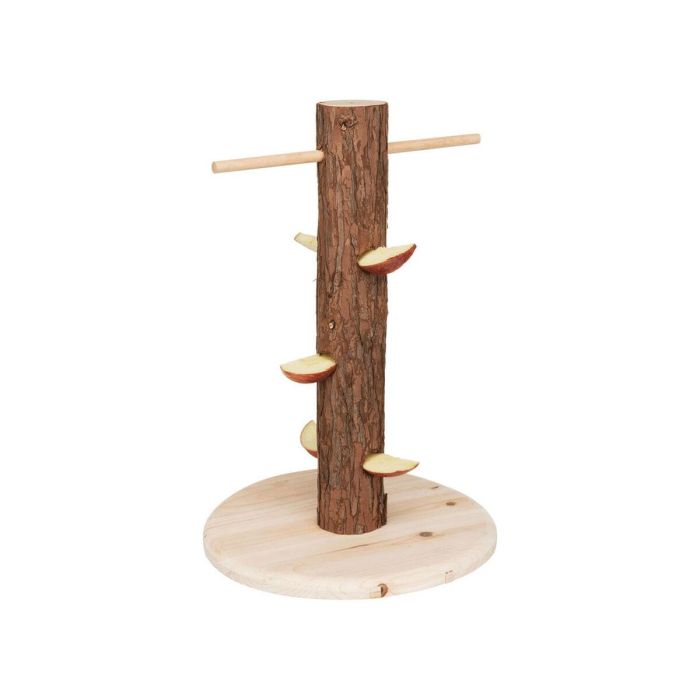 Comedero Trixie Madera Ø 25 × 36 CM Marrón 2 Comedero Trixie Madera Ø 25 × 36 CM Marrón 2
