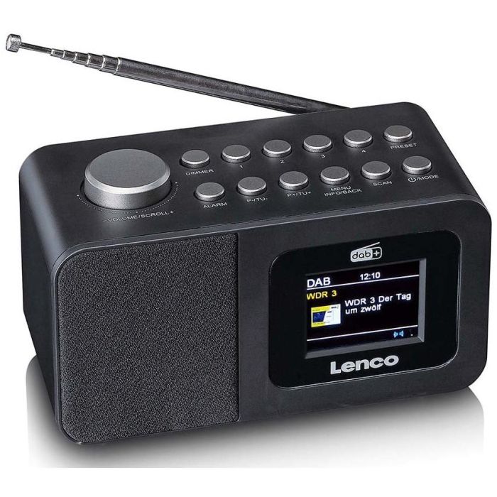 Lenco CR-625BK schwarz 9