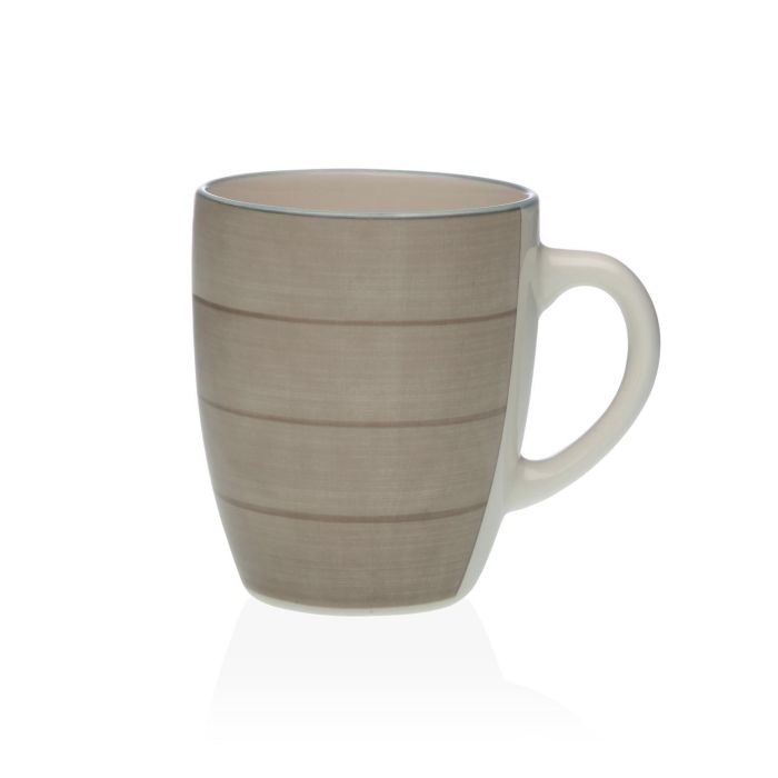 Mug Gris Versa 12X10CM (6 Unidades) Mug Gris Versa 12X10CM (6 Unidades)