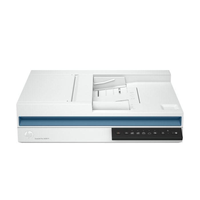 HP 3600 f1 ScanJet Pro Escáner Documentos Dúplex ADF 60 Páginas, 3000 Páginas/Día, Escaneado Rápido con Atajos Un Solo Clic